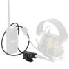HEARFALCOM Tactical Headset Adapter U94 V2 PTT Push to Talk Adapter with Standard 7.00mm Jack Compatible with Civilian Version Tactical Headphones (Black) view 2