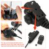 HEARFALCOM Tactical Headset Adapter U94 V2 PTT Push to Talk Adapter with Standard 7.00mm Jack Compatible with Civilian Version Tactical Headphones (Black) view 4