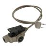 HEARFALCOM U94 PTT Tactical Headset Adapter V2 PTT Push to Talk Adapter Compatible with Civilian Version Tactical Headset Suitable for Airsoft Hunting Sports (Sandy) view 1