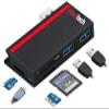 Navitech 2 in 1 Laptop/Tablet USB 3.0/2.0 HUB Adapter/Micro USB Input with SD/Micro SD Card Reader Compatible with Dell Inspiron 15 2-in-1 15.6" Laptop view 1