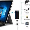 Navitech 2 in 1 Laptop/Tablet USB 3.0/2.0 HUB Adapter/Micro USB Input with SD/Micro SD Card Reader Compatible with Dell Inspiron 15 2-in-1 15.6" Laptop view 2