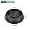 YOKIVE 2Pcs Desk Cable Hole Cover, Zinc Alloy Cord Raceway Great for Office, Home, Daily Use (53mm, Black) view 2