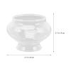 Uonlytech Lamps Shades Oil Lamp Shade Replacement High- Temperature Resistance Kerosene Lamp Cover Transparent Chimney for Lamp Oil Lamp Burner, 2 Pack, 3 Inch Oil Burner view 3