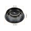 YOKIVE Desk Cable Hole Cover, Zinc Alloy Cord Raceway Great for Office, Home, Daily Use (53mm, Bronze) view 2