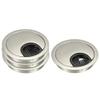 YOKIVE 4Pcs Desk Cable Hole Cover, Zinc Alloy Cord Wire Raceway Great for Office, Home, Daily Use (60mm, Silver) view 1
