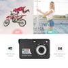 Camnoon Digital Camera 1080P FHD Mini Digital Camera 48MP Anti-Shake Video Camcorder 8X Zoom 2.7 inch Screen Face Detact Battery Bag Portable YouTube Vlogging Camera for Students Kids Boys Girls Teens view 3