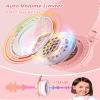 DyBaxa Over-Ear Foldable Pink Kids Headphones, Volume Limiter 94dB Over-Ear Foldable Blue Kids Headphones, Volume Limiter 94dB view 2