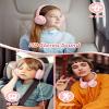 DyBaxa Over-Ear Foldable Pink Kids Headphones, Volume Limiter 94dB Over-Ear Foldable Blue Kids Headphones, Volume Limiter 94dB view 4