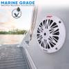 Pyle Marine Speaker System with 200 Watt Power and Weather Resistant Design (6.5 Inch) view 4