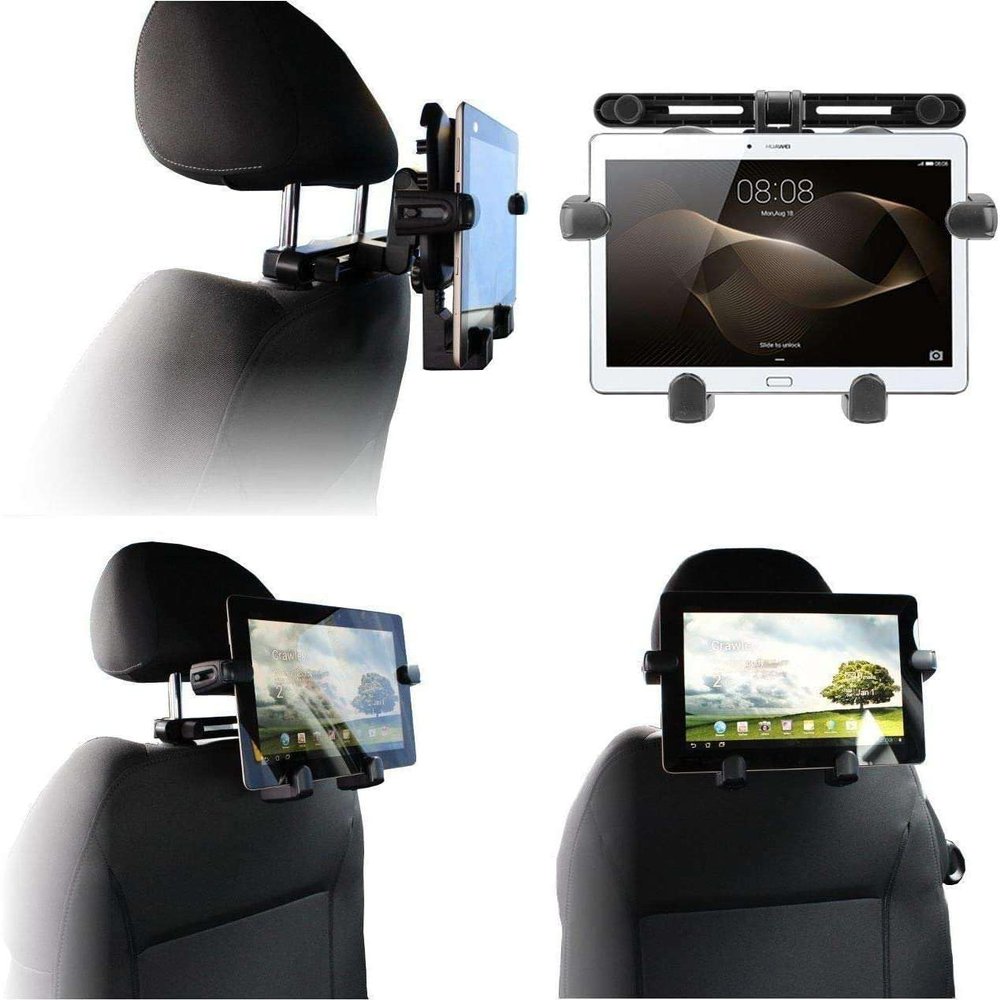 Navitech in-Car Portable Tablet Headrest Mount Compatible with Lenovo Smart Tab M10 HD 2nd Gen 10.1" Tablet