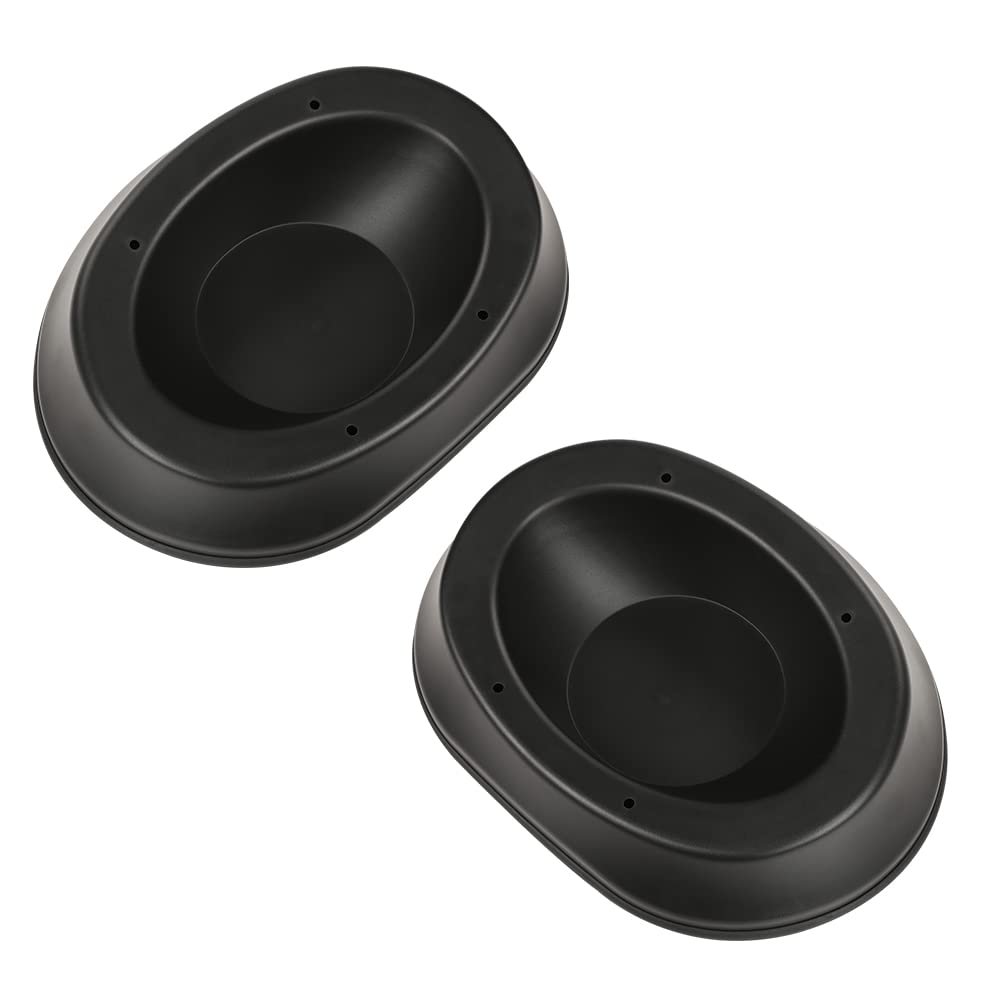 Universal Angled Speaker Enclosures Boxes Pods Surface Mount Rear Deck Door Car Truck ATV Marine for Install of 6" x 9" Speakers