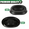 Universal Angled Speaker Enclosures Boxes Pods Surface Mount Rear Deck Door Car Truck ATV Marine for Install of 6" x 9" Speakers view 4