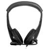 HamiltonBuhl Motiv8 MidSized Multimedia Headset  InLine Volume Control, Steel Gooseneck Microphone, 3.5mm SlimBarrel Plug, Leatherette Cushions, DuraCord  Black Classroom Headset (10 Pack) view 4