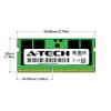 A-Tech 32GB (2 x 16GB) RAM for HP Victus 16-d1011nt | DDR5 4800MHz SO-DIMM PC5-38400 262-Pin Non-ECC Memory Upgrade Kit view 3