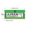 A-Tech 8GB RAM for ASUS ROG Strix G15 G513RM-HF008W | DDR5 4800MHz SO-DIMM PC5-38400 262-Pin Non-ECC Memory Upgrade Module view 3