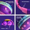 Move2Play, Kidz Bop, Bluetooth Headphones for Kids | Hi-Def Microphone & Speakers | 94dB Volume Limiting | Wireless | Adjustable | School Use | Gift 3 4 5 6 7 8+ Year Old Girls Boys view 3