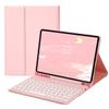 2022 New iPad Pro 11'' 4th/ 3rd / 2nd Generation Keyboard case 2021 2020 2018 Color Bluetooth Keyboard Magnetic Detachable Cute Round Key with Pencil Holder (iPad Pro11, Pink) view 1