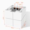 Tenda Mesh WiFi System (MW6), 2 Gigabit Ports per Unit, WiFi Router and Extender Replacement, Compatible with Alexa, Parental Controls, 5 - Pack view 2