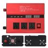 Niczu Car Power Inverter, 600W 1200W 2000W 2600W 3000W 4000W Modified Sine Wave Power Inverter, DC 12V 24V to AC 220V Voltage Converter with Cooling Fan,2600W-12V view 1