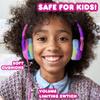 Move2Play, Kidz Bop, Wired Headphones for Kids | Microphone | 3.5mm Plug | Volume Limiting 85dB/94dB | Soft Pads | Adjustable | School Use | Gift 3 4 5 6 7 8+ Year Old Girls Boys Toddlers view 4