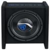 Rockville RV10P 10" 500W Car Audio Subwoofer in Vented Enclosure, 4 Ohm, Angled Design, MDF Cabinet, Deep Bass for Car Audio Systems view 3