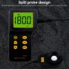 Fdit Digital Illuminance Meter, Handheld Photometric Measurement Data Retention Accurate High Sensitivity 3Gear Photometer Light Meter Photographic Light Meters view 4
