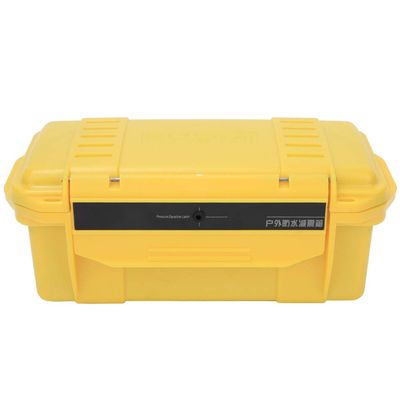 Outdoor Tool Storage Case Waterproof Shockproof for Camping  Airtight Dry Box for Drone Camera Equipment with Buffer Cushion, Outdoor Storage Container for Fishing, Hiking (7.87x3.94 x 3.15 inch)