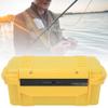 Outdoor Tool Storage Case Waterproof Shockproof for Camping  Airtight Dry Box for Drone Camera Equipment with Buffer Cushion, Outdoor Storage Container for Fishing, Hiking (7.87x3.94 x 3.15 inch) view 4