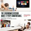DVD Players for Smart TV with HDMI, DVD Players that Play All Regions, Simple DVD Player for Elderly, CD Player for Home Stereo System - Black view 4