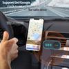 Bluetooth Car Adapter, Wireless Bluetooth 5.0 FM Transmitter for Car with QC3.0 & PD 18W Charger, Hands-Free Call, Support TF Card AUX Siri Google Assistant view 3