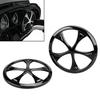 XMMT 5 Hole Gloss Black Front Speaker Grills Cover for Harley Touring Electra Street Glide Trike 2014-2023 view 2