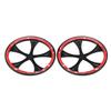 XMMT 5 Hole Gloss Black Front Speaker Grills Cover for Harley Touring Electra Street Glide Trike 2014-2023 view 4
