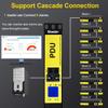 Switched PDU Power Strip Surge Protector Web Management 1U Rack Mount Power Distribution Unit, 110-250V/15A 19 8 NEMA 5-20R Outlets Intelligent PDU with Data Monitoring view 4