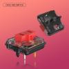 KAILH Official Store Low Profile Switch 1350 Chocolate Mechanical Keyboard Switch RGB SMD Clicky (10, Choc Red) view 2