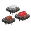 KAILH Official Store Low Profile Switch 1350 Chocolate Mechanical Keyboard Switch RGB SMD Clicky (10, Choc Red) view 4