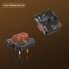 KAILH Official Store Low Profile Switch 1350 Chocolate Mechanical Keyboard Switch RGB SMD Tactile (110, Choc Brown) view 4