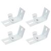 Cabilock 8pcs Curtain Bracket Accessories Vertical Blinds Installation Brackets for Home Use Easy to Install Curtain Fixing Support for Shower and Window view 1