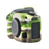 Camera Case Bag Soft Silicone Camouflage Green Shockproof Armor Skin Body Cover Protector for Nikon D7500 Digital Camera view 2
