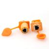 Eonvic RJ45 Socket Panel Connector Waterproof IP67 Ethernet Connector Cat5e Aviation Female Connector (Standard RJ45) view 3