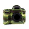 Camera Case Bag Soft Silicone Camouflage Green Shockproof Armor Skin Body Cover Protector for Nikon D750 Digital Camera view 1