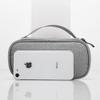 LUMoony 19 * 11 * 5cm Digital Storage Bag Digital Charger Storage Bag USB Data Cable Organizer Earphone Hard Drive Accessories Data Cable Charging Cable Cord Organizer, Black, M view 2