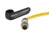 Alvin's Cables Ethernet Cable for Phantom VEO-S| UHS| T-Series| v2640 Onyx| Flex4K Camera Fischer 8 Pin to RJ45 Cable 71cm|28inches view 3
