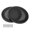 4" Speaker Grill Covers, Car Speaker Subwoofer Guard Protector, ABS Plastic Frame with Metal Mesh, Black - 2Pcs view 1