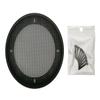 4" Speaker Grill Covers, Car Speaker Subwoofer Guard Protector, ABS Plastic Frame with Metal Mesh, Black - 2Pcs view 2