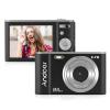 Andoer Portable Digital Camera 48MP 2.7K 2.88-inch IPS Screen 16X Zoom Auto Focus Self-Timer 128GB Extended Memory Face Detection Anti-Shaking with 2pcs Batteries Hand Strap Carry Pouch view 1