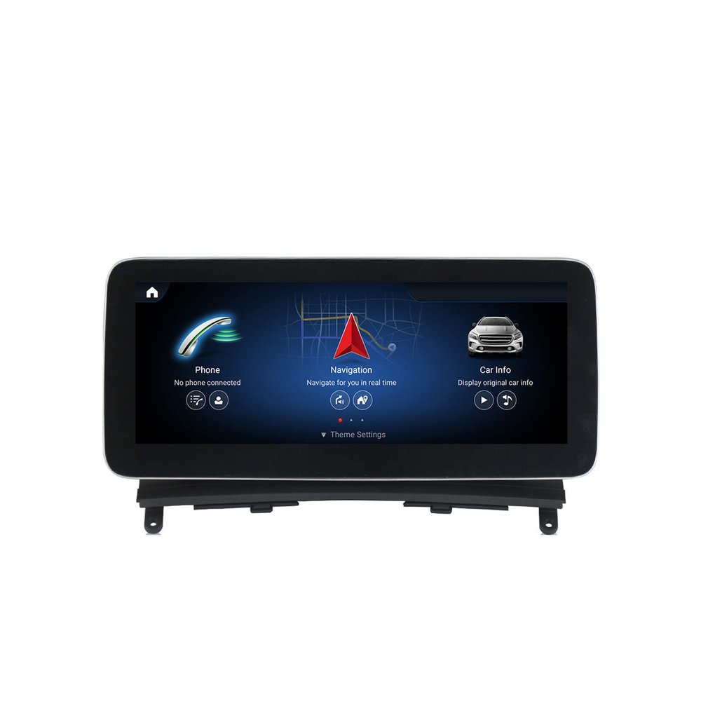 ZYLR Double Din Car Stereo 12.5 Inch Car Multimedia Player GPS Navigation for Mercedes Benz C-Class W204/C204/S204 2008-2013 Compatible with Original Car Rear View Camera/SWC,450 4g+64g,NTG 4.0