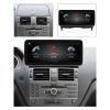 ZYLR Double Din Car Stereo 12.5 Inch Car Multimedia Player GPS Navigation for Mercedes Benz C-Class W204/C204/S204 2008-2013 Compatible with Original Car Rear View Camera/SWC,450 4g+64g,NTG 4.0 view 2