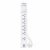 Cyber Power Surge Protector, 3-Pack with Multiple USB Charging Ports.8-Outlet with USB-A and USB-C, one 7-Outlet with USB-A, and one 6-Outlet Wall Tap with USB-A and USB-C. view 3