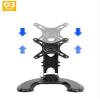 For Amazon Echo Show 15 Holder 360 Adjustable Aluminium Alloy Wall Folding Telescopic Support Simply Forward or Back to Improve Viewing Angle (Black) A364 view 4