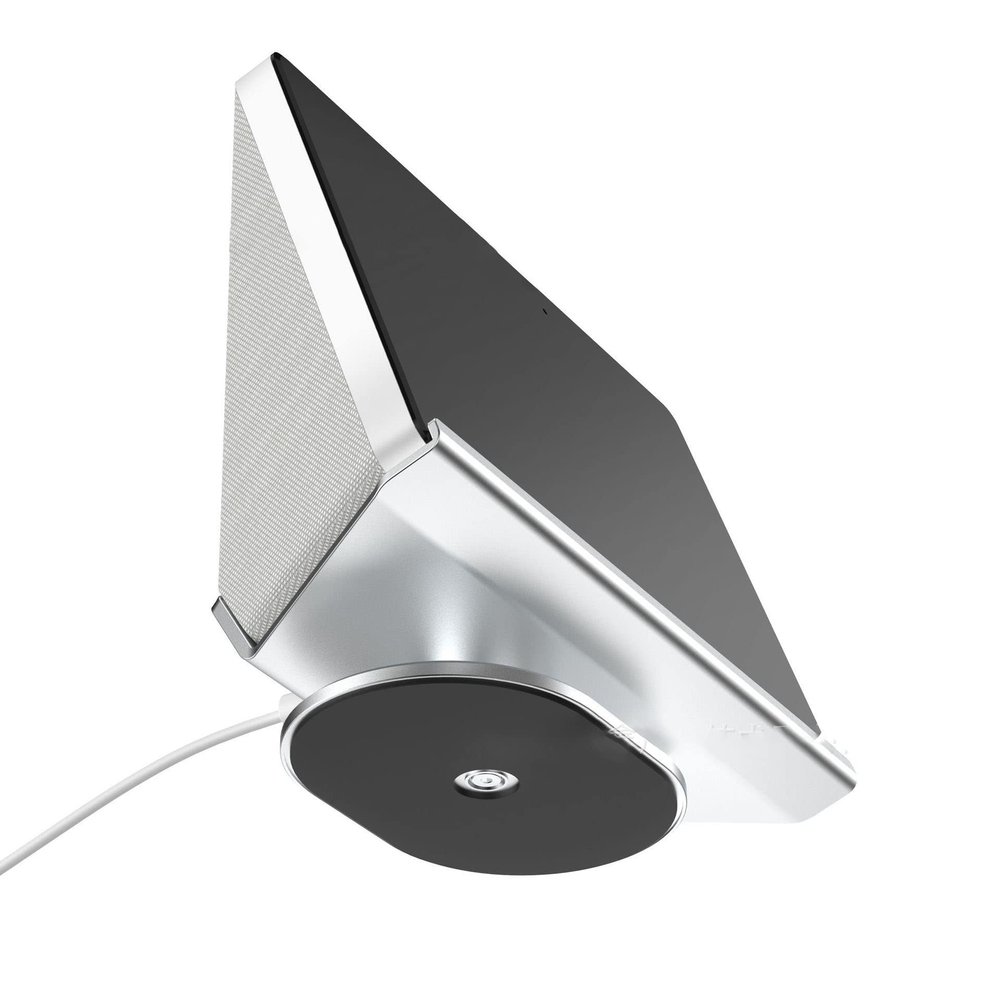 For Amazon Echo Show 2 holders 360 adjustable aluminium alloy stand simply tilt your Echo Show 2 forward or back to improve the viewing angle (Echo Show 2, White) miss313